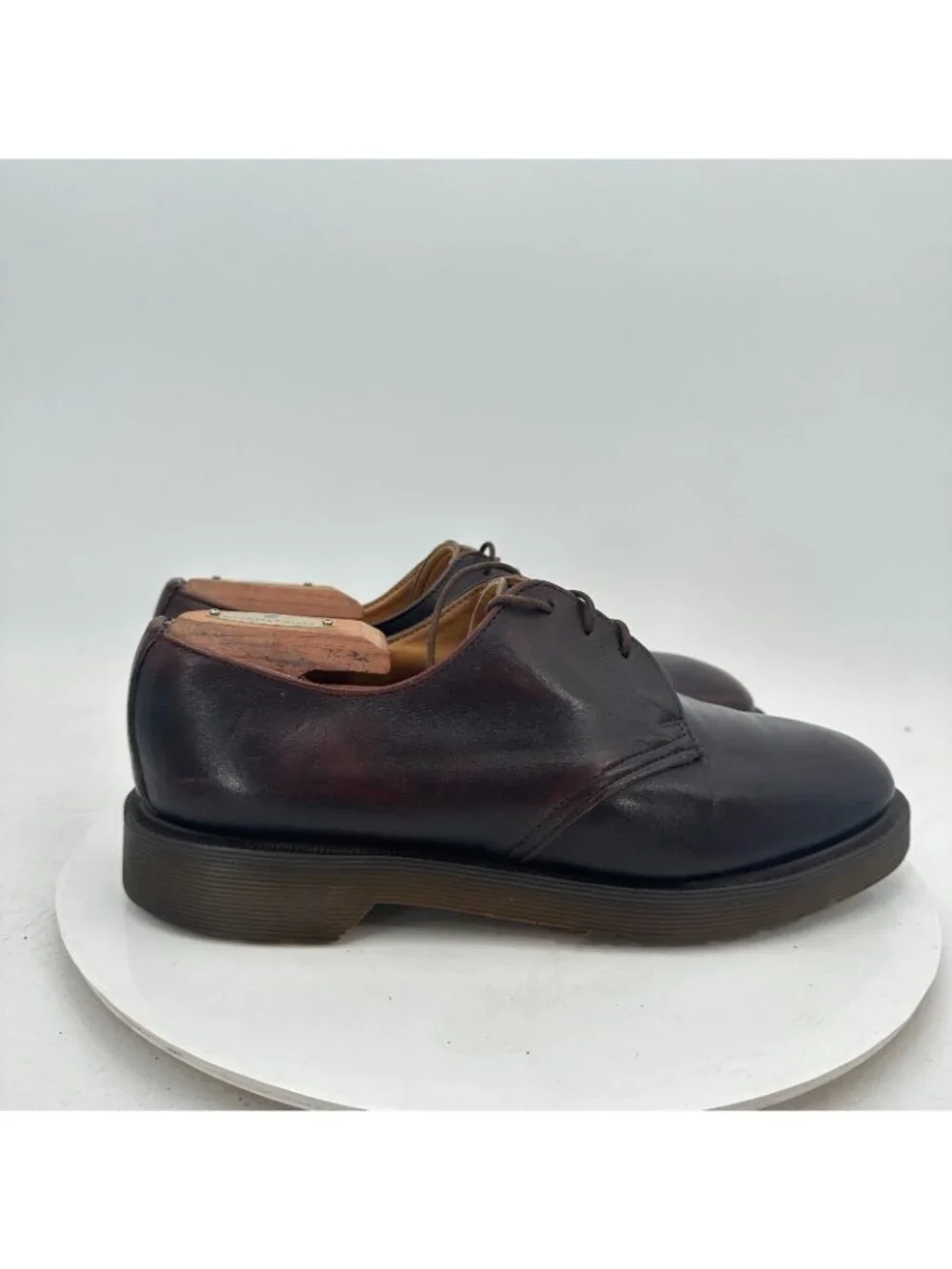 Dr. Martens Made in England Men UK 7.5 US 8.5 Brown Leather Lace-Up Derby Shoes